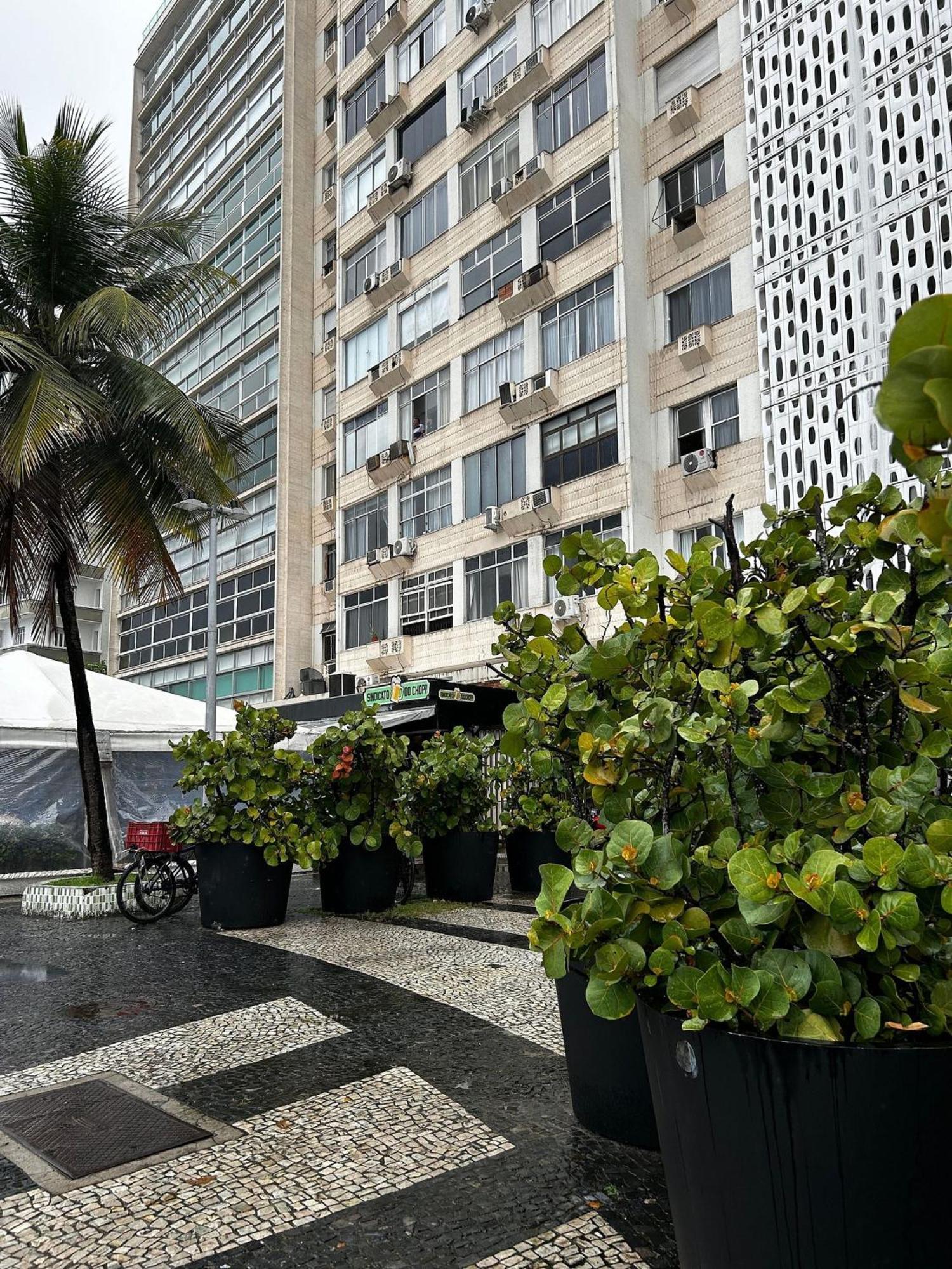 Studio 516 Copacabana Av Atlantica, Posto 6 Rio de Janeiro Buitenkant foto